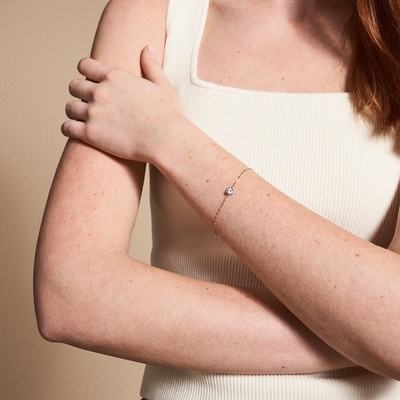 Fossil Sadie Tokens Of Affection szív női karkötő (JF04679998)