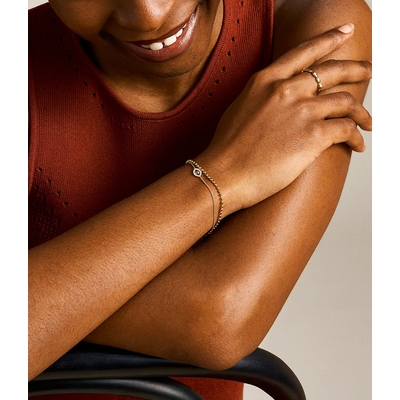 Fossil Sutton Evil Eye női karkötő (JF04794710)