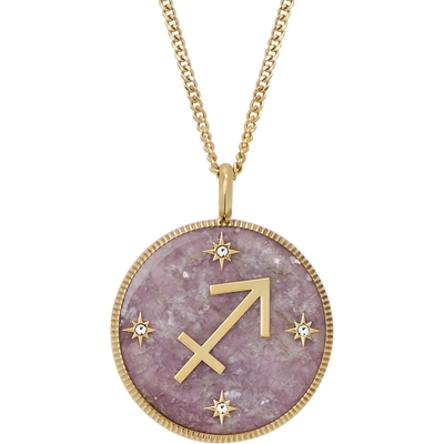 Fossil "Nyilas" horoszkóp női nyaklánc (JF04846710)