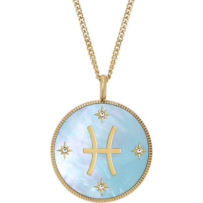 Fossil "Halak" horoszkóp női nyaklánc (JF04848710)