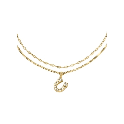 Fossil Sutton Horseshoe női karkötő (JF04907710)