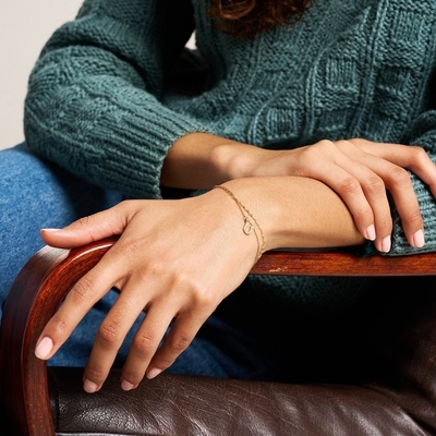 Fossil Sutton Horseshoe női karkötő (JF04907710)