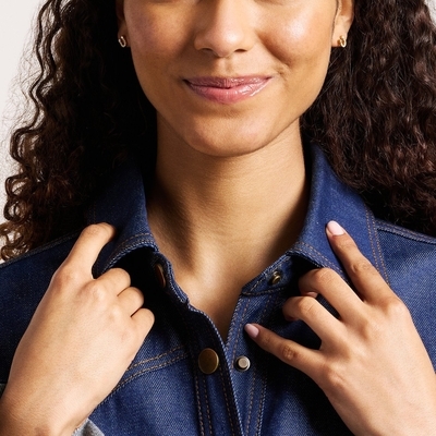 Fossil Sutton Horseshoe női fülbevaló (JF04908710)