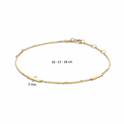 Jackie Gold arany karlánc 18 cm (JKB21-101) Jackie Gold arany karlánc 18 cm (JKB21-101)