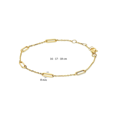 Jackie Gold arany karlánc 18 cm (JKB23-301) Jackie Gold arany karlánc 18 cm (JKB23-301)
