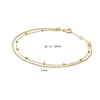Jackie Gold arany karlánc 18 cm (JKB24-472) Jackie Gold arany karlánc 18 cm (JKB24-472)