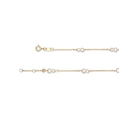 Jackie Gold Monte Carlo gyöngy arany karlánc (JKB25.506)