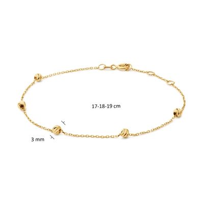 Jackie Gold arany karlánc (JKB25.554)