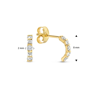 Jackie Gold arany fülbevaló (JKE22.268)