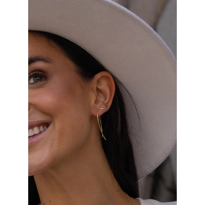 Jackie Gold arany fülbevaló (JKE23.358)