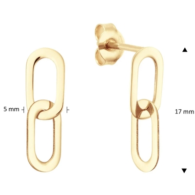 Jackie Gold arany fülbevaló (JKE24.462)