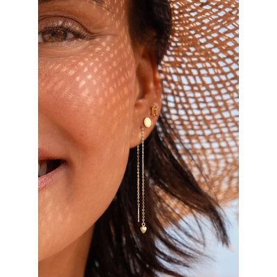 Jackie Gold Tournesol arany fülbevaló (JKE25.519)