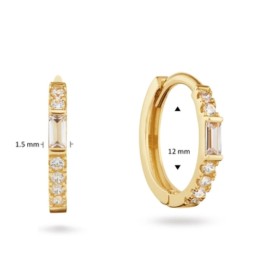 Jackie Gold arany fülbevaló (JKE25.577)