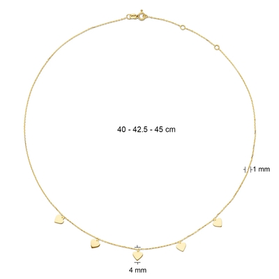 Jackie Gold arany nyaklánc (JKN20.023)