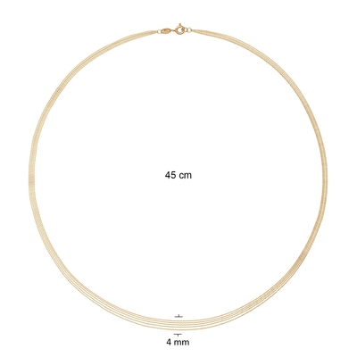 Jackie Gold arany nyaklánc 45 cm (JKN24-412) Jackie Gold arany nyaklánc 45 cm (JKN24-412)