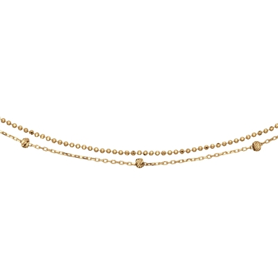 Jackie Gold arany nyaklánc 45 cm (JKN25-472)