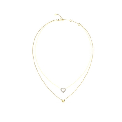 Guess dupla szív nyaklánc (JUBN05026JWYGT/U)