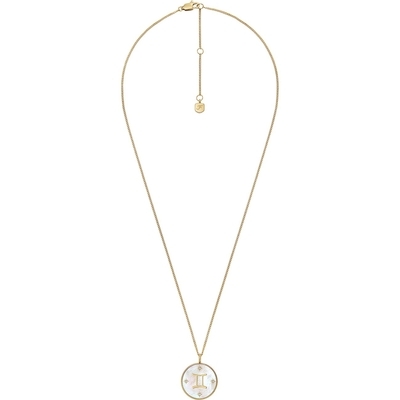 Fossil "Ikrek" horoszkóp női nyaklánc (JF04840710)