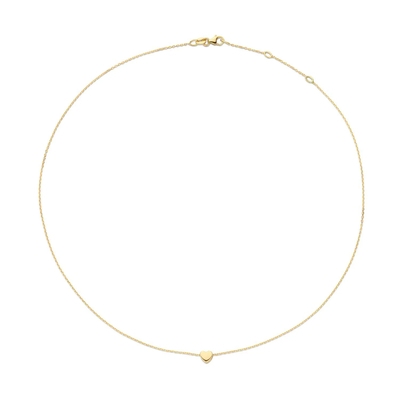 Jackie Gold szív arany nyaklánc 45 cm (JKN20.047)