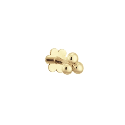 Jackie Gold arany fülpiercing (JKP24-432)