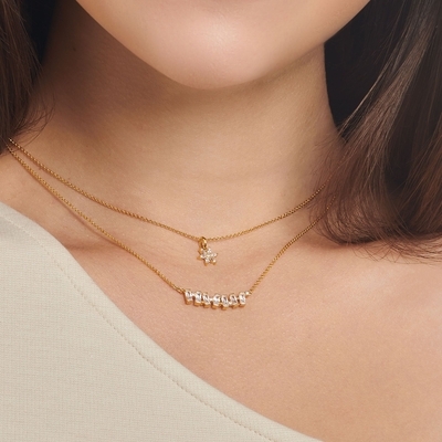 Thomas Sabo Charming Collection nyaklánc 45 cm (KE2095-414-14-L45)