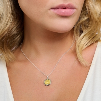 Thomas Sabo A szerelem fája nyaklánc 45 cm (KE2137-849-7-L45)