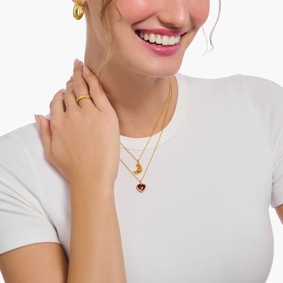 Thomas Sabo szív nyaklánc (KE2268-414-10-L45)