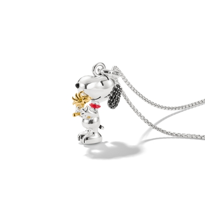 Thomas Sabo Peanuts Snoopy és Woodstock nyaklánc (KE2345-565-7-L50)