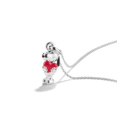 Thomas Sabo Peanuts Snoopy szívvel nyaklánc (KE2354-664-10-L45)