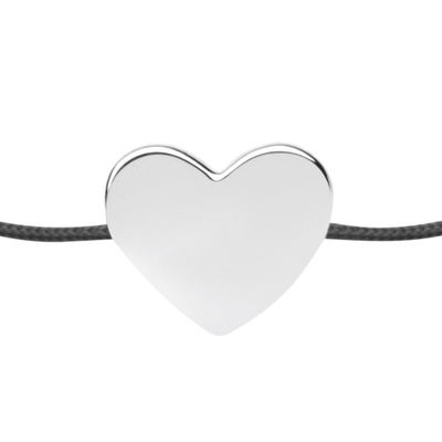 NANA KAY Lovely Sweeties ezüst szív karkötő (LS009)