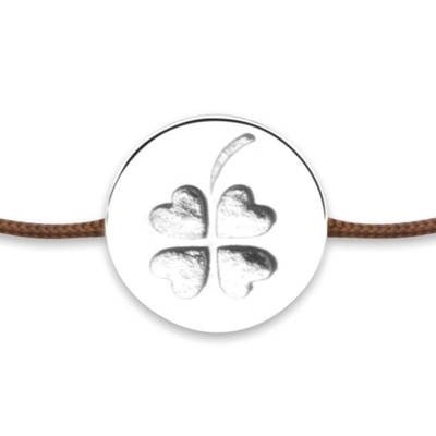 Lovely Sweeties ezüst lóhere karkötő (LS027)