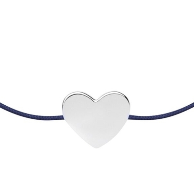 NANA KAY Lovely Sweeties ezüst szív karkötő (LS028)