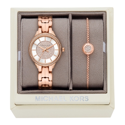 Michael Kors Allie női óra szett (MK1039)