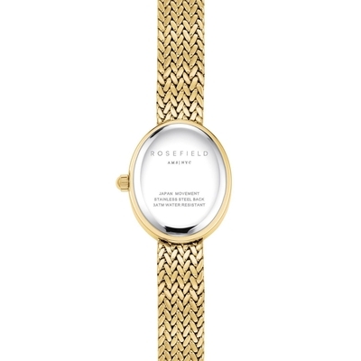 Rosefield Mini Oval Gold női óra (MWGMG-M02_3I)