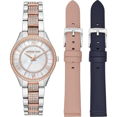 Michael Kors Mini Lauryn női óra szett (MK4366)