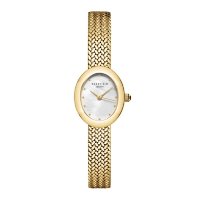Rosefield Mini Oval Gold női óra (MWGMG-M02_3I)