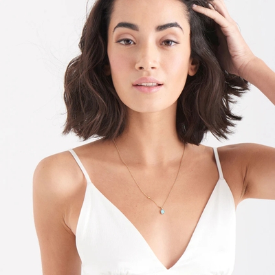 Ania Haie aranyozott ezüst nyaklánc (N014-02G)