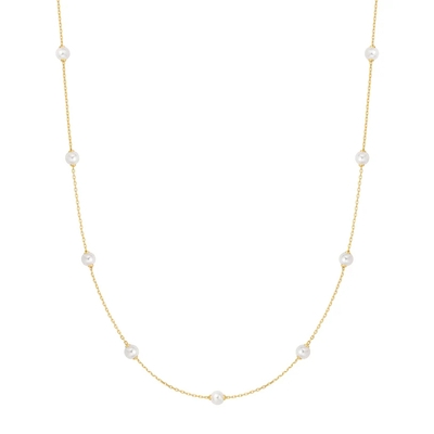 Ania Haie aranyozott ezüst nyaklánc (N065-03G)