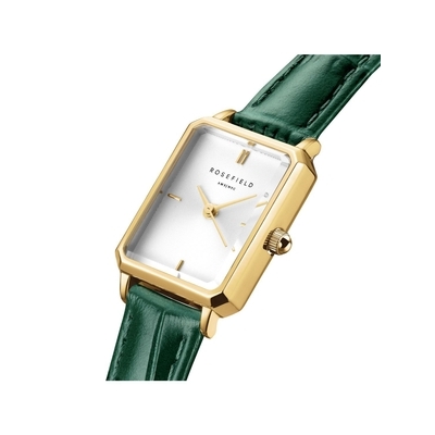 Rosefield Octagon XS Emerald női óra (OWGLG-O86_3I)