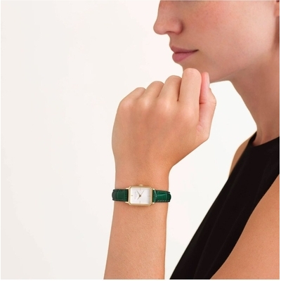 Rosefield Octagon XS Emerald női óra (OWGLG-O86_3I)