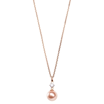 Misaki ezüst nyakék (QCRPFEELPINK)