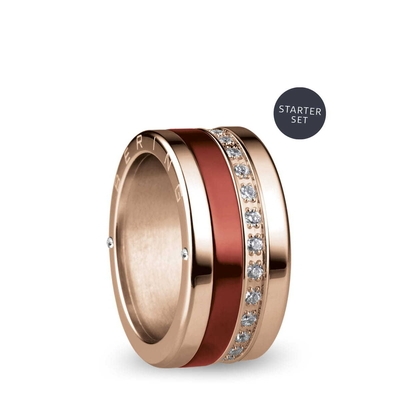 Bering Arctic Symphony gyűrű szett 63-as méret (Redsailing-10)