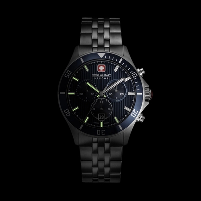 Swiss Military Hanowa Flagship Heritage Chrono férfi óra (SMWGI0007603)