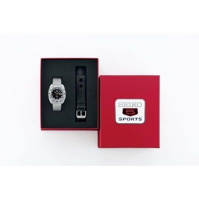 Seiko 5 Sports Pepper Black 1968 Recreation Limited Edition Automatic férfi óra (SRPL05K1_3I)