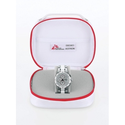 Seiko Astron 5X Titánium Médecins Sans Frontières Limited Edition GPS Solar férfi óra (SSH173J1_3I)