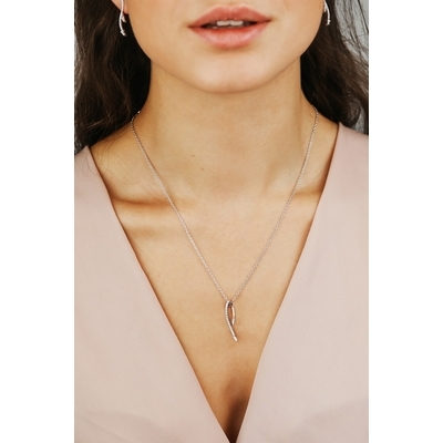 NANA KAY silver trends ezüst nyakék (ST1880)