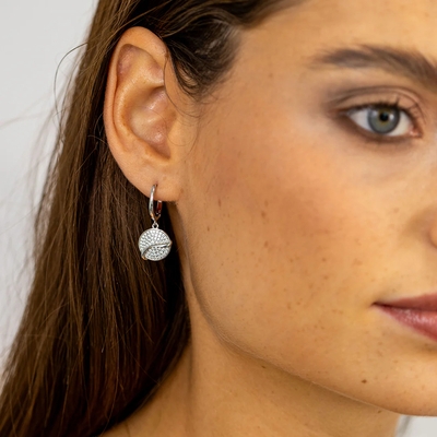 NANA KAY silver trends ezüst fülbevaló (ST2256)