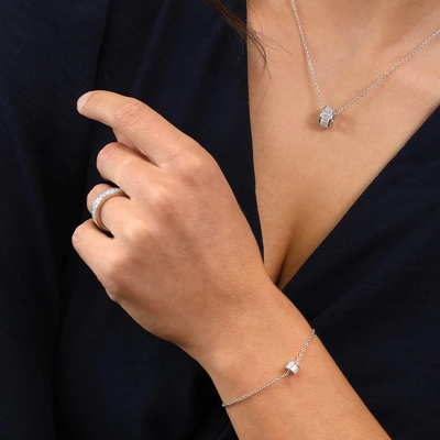 NANA KAY silver trends ezüst karkötő (ST2381)