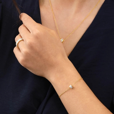 NANA KAY silver trends ezüst karkötő (ST2382)