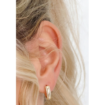 NANA KAY silver trends ezüst karika fülbevaló (ST2448)